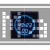 Analog Tip S.Segmend 4Digit Merkezi Led Saat Derece Nem Tarih Kronometre Led Sayici Led Kronometre Gostergesi