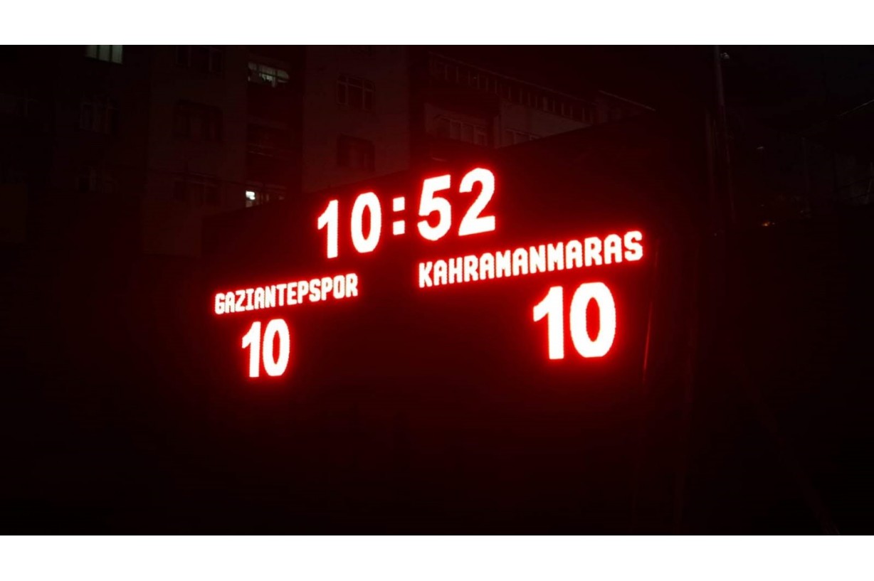 Futbol Skorbordu 6x1